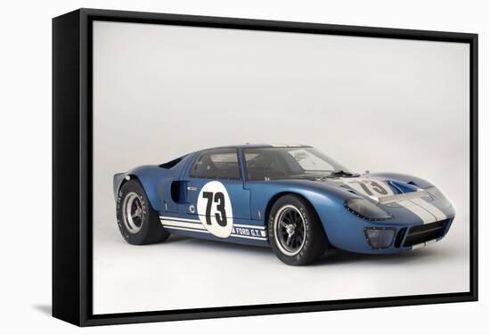 Ford GT40 Daytona prototype 1965-Simon Clay-Framed Stretched Canvas