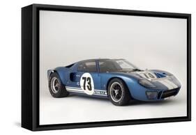 Ford GT40 Daytona prototype 1965-Simon Clay-Framed Stretched Canvas