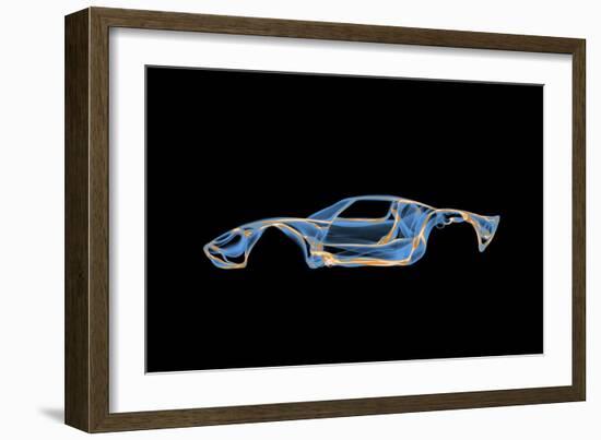 Ford GT40-Octavian Mielu-Framed Art Print