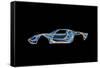 Ford GT40-Octavian Mielu-Framed Stretched Canvas