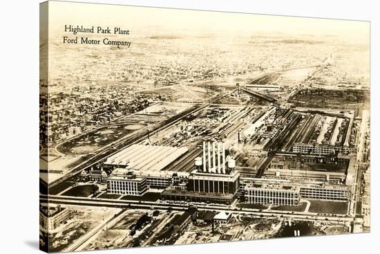 Ford Highland Park Plant-null-Stretched Canvas