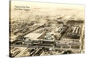 Ford Highland Park Plant-null-Stretched Canvas