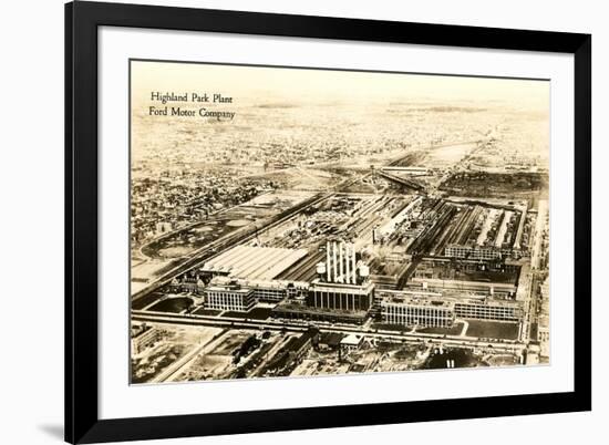 Ford Highland Park Plant-null-Framed Art Print