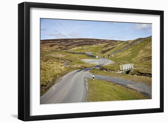 Ford in the Road Made Famous by James Herriot Tv Series, Swaledale, Yorkshire Dales-Mark Mawson-Framed Photographic Print