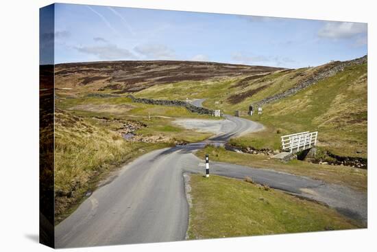 Ford in the Road Made Famous by James Herriot Tv Series, Swaledale, Yorkshire Dales-Mark Mawson-Stretched Canvas