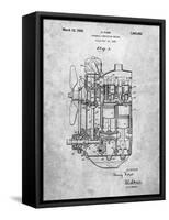 Ford Internal Combustion Engine Patent-Cole Borders-Framed Stretched Canvas