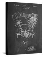Ford Internal Combustion Engine-Cole Borders-Stretched Canvas