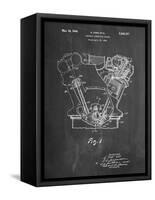 Ford Internal Combustion Engine-Cole Borders-Framed Stretched Canvas