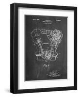 Ford Internal Combustion Engine-Cole Borders-Framed Art Print