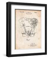 Ford Internal Combustion Engine-Cole Borders-Framed Art Print