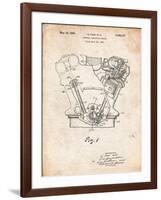 Ford Internal Combustion Engine-Cole Borders-Framed Art Print