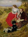 The Artist's Wife Emma on Her Wedding Day, 1853-Ford Madox Brown-Giclee Print