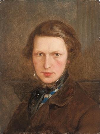 Self Portrait in a Brown Coat, C. 1844
