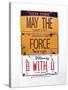 Ford May The Force-Gregory Constantine-Stretched Canvas