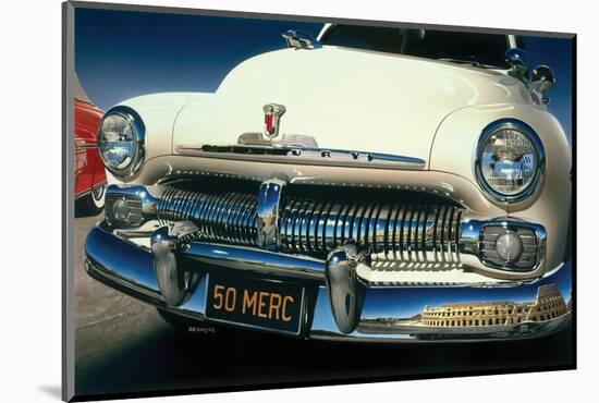 Ford Mercury '50 in Roma-Graham Reynold-Mounted Art Print