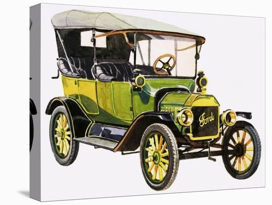 Ford Model T-null-Stretched Canvas