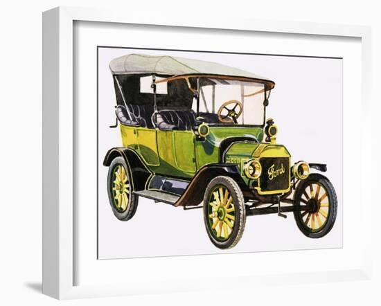 Ford Model T-null-Framed Giclee Print