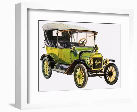 Ford Model T-null-Framed Giclee Print