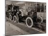 Ford Model Ts on the Moving Assembly Line, First Used by the Ford Motor Company in 1913-null-Mounted Photo