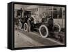 Ford Model Ts on the Moving Assembly Line, First Used by the Ford Motor Company in 1913-null-Framed Stretched Canvas