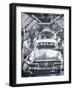 Ford Motor Company Assembly Line, C.1955-null-Framed Photographic Print