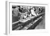 Ford Motor Company Assembly Line, Detroit, C.1917-null-Framed Photographic Print