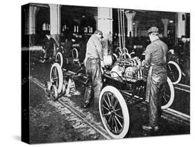 Ford Motor Company Assembly Line, Detroit, C.1920-null-Stretched Canvas