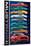 Ford: Mustang- 50 Years 9 Types-null-Mounted Poster