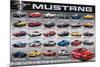 Ford: Mustang- 50 Years Of Evolution-null-Mounted Poster