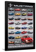 Ford: Mustang- 50 Years Of Evolution-null-Framed Poster