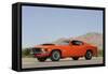 Ford Mustang Boss 429 1970-Simon Clay-Framed Stretched Canvas