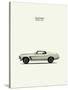 Ford Mustang Boss302 1969-Mark Rogan-Stretched Canvas