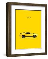 Ford Mustang Mach1 1970-Mark Rogan-Framed Art Print