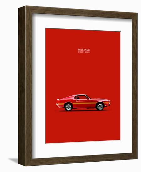 Ford Mustang Shelby GT350 1969-Mark Rogan-Framed Art Print