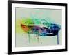 Ford Mustang Watercolor 2-NaxArt-Framed Art Print