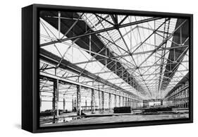 Ford Plant During Construction, Dagenham, Essex, 1930-null-Framed Stretched Canvas