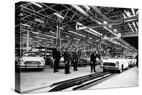 Ford Production Line, Genk Factory, Belgium, Early 1960S-null-Stretched Canvas