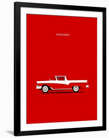 Ford Ranchero 57-Mark Rogan-Framed Art Print