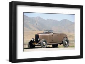 Ford Rodriguez Roadster Custom 1932-Simon Clay-Framed Photographic Print