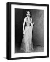 Ford Star Jubilee, Lauren Bacall, 'Blithe Spirit', 1955-1956-null-Framed Photo