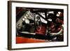 Ford Taurus winston cup race tide nascar 1999-Simon Clay-Framed Photographic Print