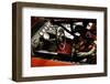 Ford Taurus winston cup race tide nascar 1999-Simon Clay-Framed Photographic Print