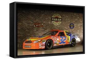 Ford Taurus winston cup race tide nascar 1999-Simon Clay-Framed Stretched Canvas