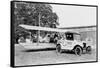 Ford Towing Plane-null-Framed Stretched Canvas