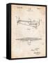 Ford Tri-Motor Airplane "The Tin Goose" Patent-Cole Borders-Framed Stretched Canvas