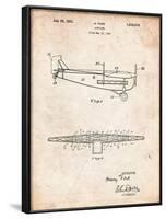 Ford Tri-Motor Airplane "The Tin Goose" Patent-Cole Borders-Framed Art Print