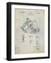 Ford V-8 Combustion Engine 1934 Patent-Cole Borders-Framed Art Print