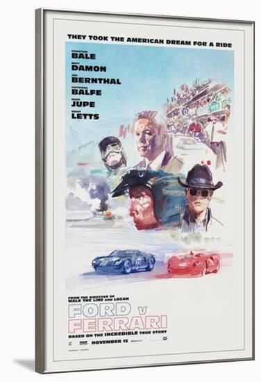 Ford v Ferrari-null-Framed Poster