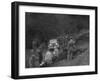 Ford V8 drop head coupe of GM Denton competing in the MCC Sporting Trial, 1935-Bill Brunell-Framed Photographic Print