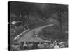 Ford V8 saloon competing in the Shelsley Walsh Hillclimb, Worcestershire, 1935-Bill Brunell-Stretched Canvas